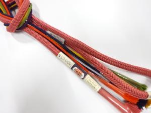 未使用品　正絹　手組帯締め